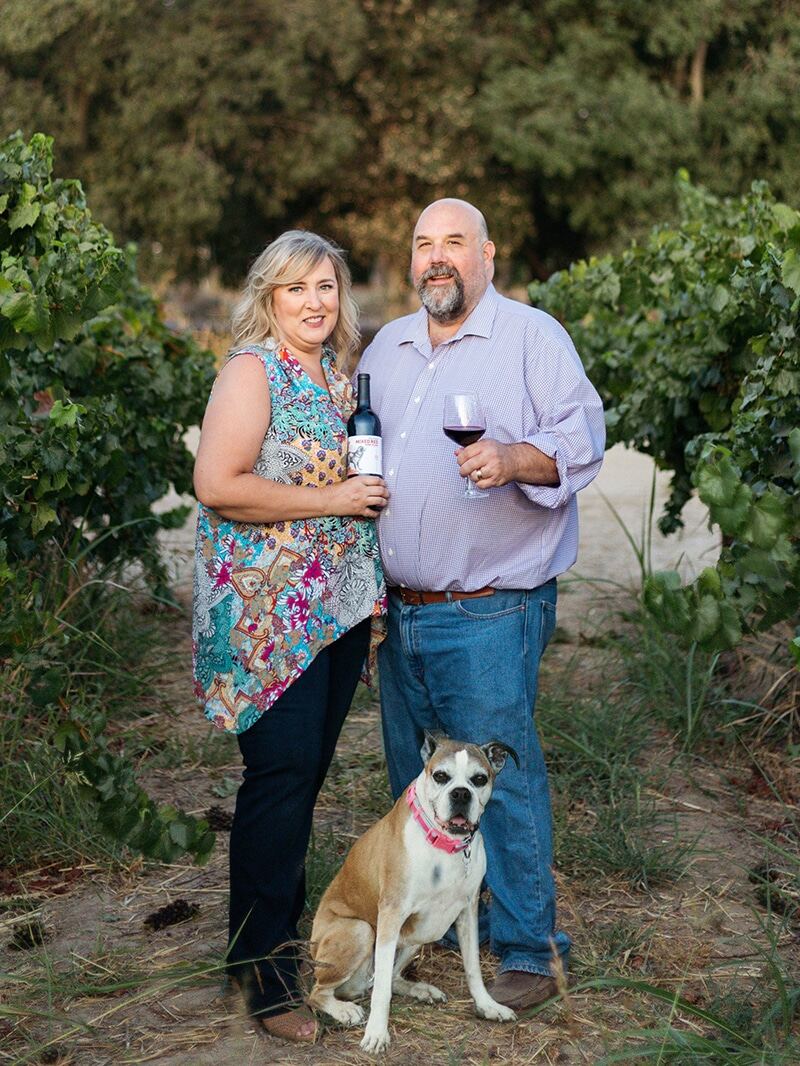 Blair and Laura Lott, Owners of Rescue Dog Wines