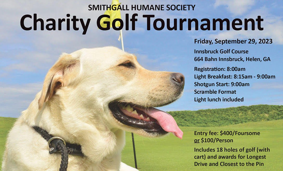Rescue Dog Wines is proud to support the Charity Golf Tournament, benefiting Smithgall Humane Society